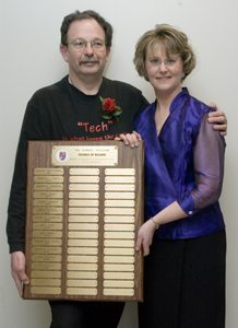 Tom Powers and Andrea Roessler